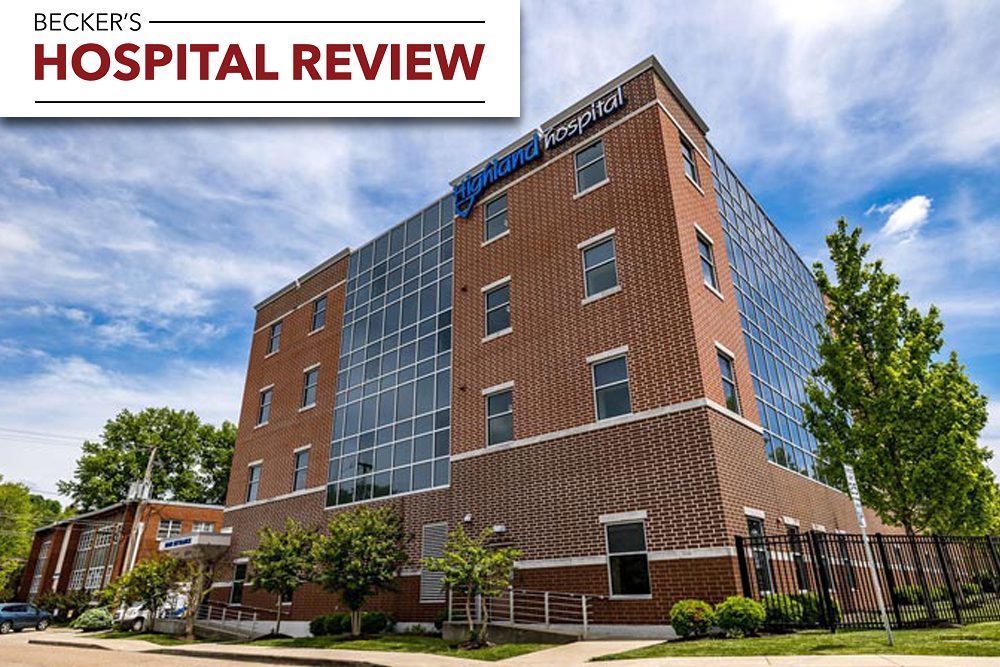 Becker's Hospital Review Recognizes Highland Hospital for low readmission rates